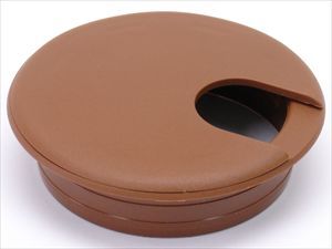 Заглушка компьютерная d=63, №10 Коричневый