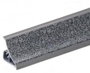 120-1224 Плинтус для столешниц 20х20х3,0 м Лунный металл (ф-ра 120-284, 33-085) 