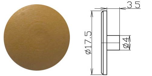 Заглушка д/эксцентрика №11