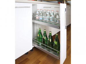 Бутылочница 150 мм 3D, Арена КЛАССИК, 1 шт, цвет ТИТАН, 1 уп. (2334600102)