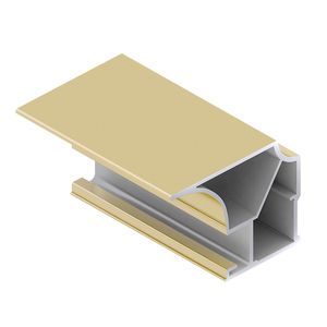 Вертикальный профиль FLAT  (матовое золото) 5,4м (Aristo) AS0533.VP540.GLMAN.CJ