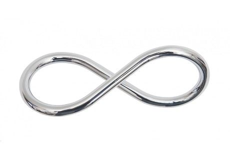 Мебельная ручка «8» RS888CP.3/96 (CP - Хром полированный)