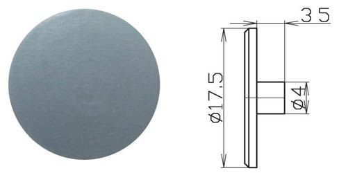 Заглушка д/эксцентрика №15