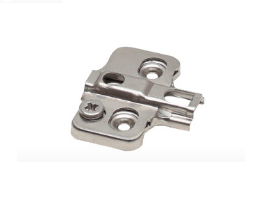 Монтажная планка под среднюю петлю 3D (2 шт.) для TOP STAY ST, Никель арт.18621 DTC