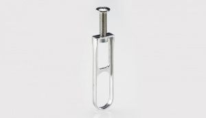 1066631 Штангодержатель средний SL781, цинковое литье, никелированный