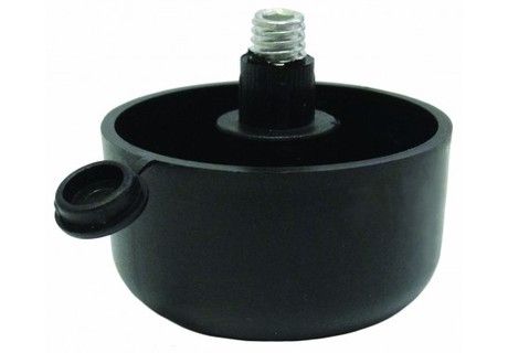 N310BL.2 - Опора пластик.регулир. (чёрный) h=27мм, d=50мм (Boyard)  АМЕРИКАНКА