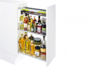 Комфорт 200 мм, КОМПЛЕКТ, левый, 2 полки, Арена СТИЛЬ, цвет Антрацит (2377269846)