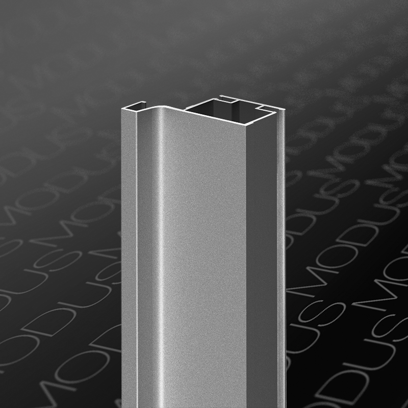 KB82 Профиль вертикальный L-образный 6м, Серебро (А00) MODUS