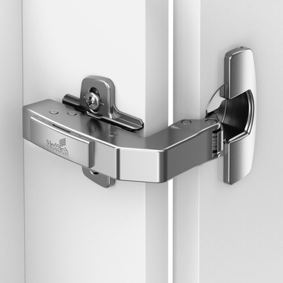 9087569 Петля Sensys 8669, угол корпуса W90, угол 95°, чашка TH52, D35, накл. навеска (B 26), никель