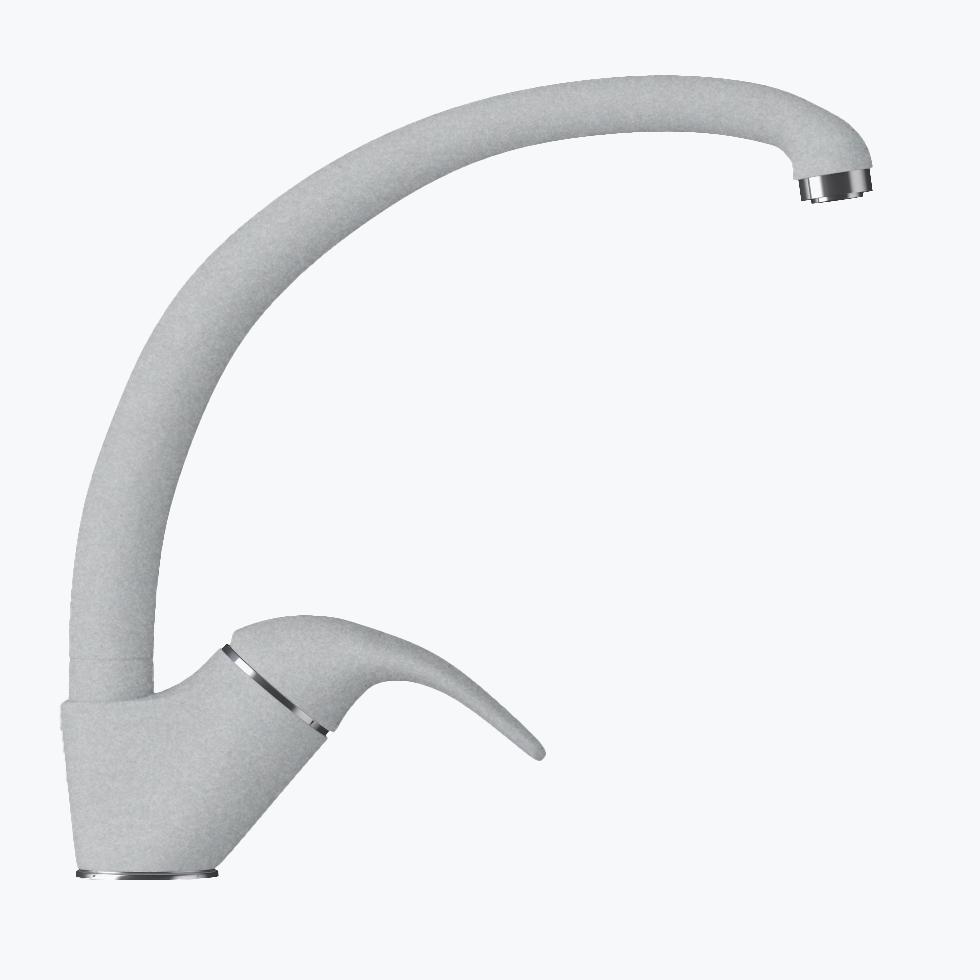 Смеситель кухонный Высокий (Платина) арт. 963856