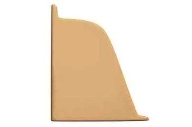 (ольха - 94127) Заглушка к плинтусу №118, левая (Rehau)