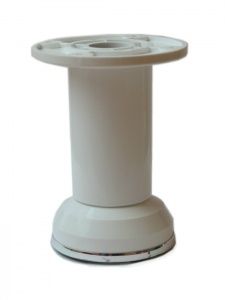 Опора Пара-Пласт Белая В86274 100мм, 2 части, нагр.300 кг