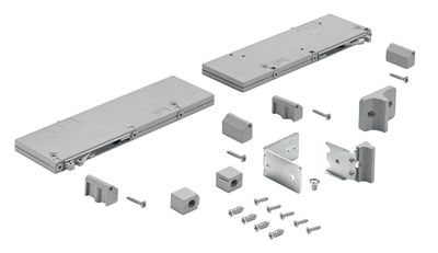 9169652 Комплект демпферов Silent SystemM TopLine L, 2 двери, перед верх, пан. огран. хода, закрыв.