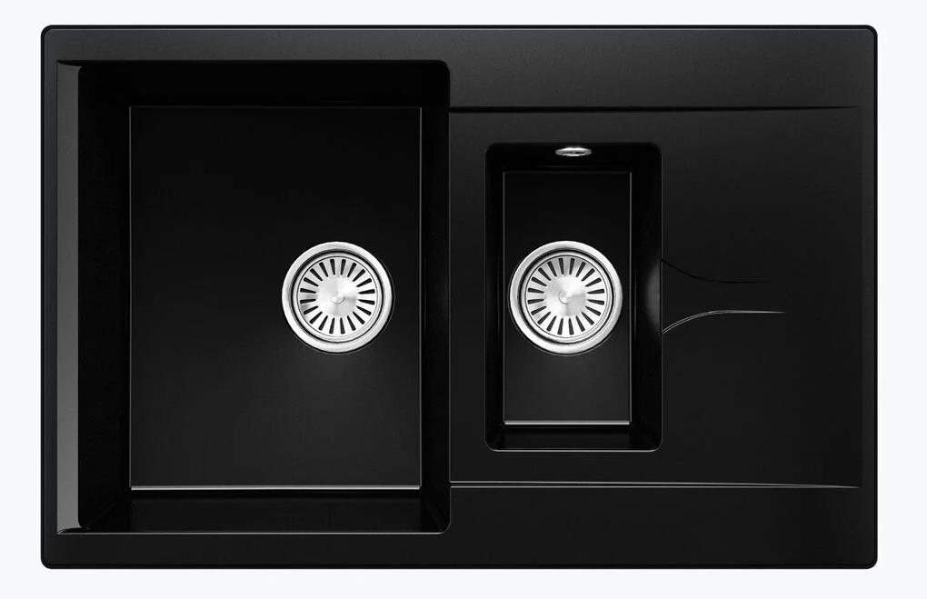 Мойка прямоугольная BRIG-770 (№316 Космос) арт. 854925 Polygran