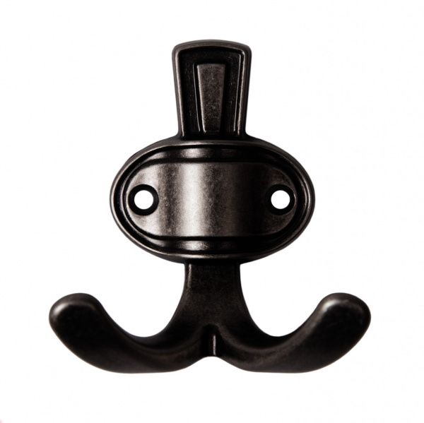 Мебельный крючок BARON K211ABL.2 (ABL - Старинный чёрный)
