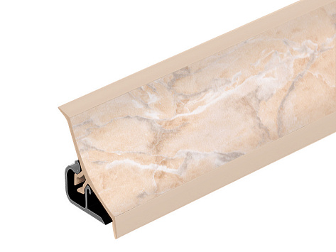 120-1225P Плинтус для столешниц 20х20х3,0 м Оникс бежевый (ф-ра 147/151)