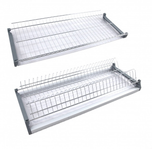 Сушка д/посуды SU03/700мм 2-хуровневая, с 2-мя поддонами  Boyard