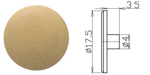 Заглушка д/эксцентрика №13