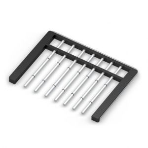 Вешалка для брюк с доводчиком, серия 460, L=607 Светлое дерево/Металлик WD0363.VP060.MG0PC.RU Aristo