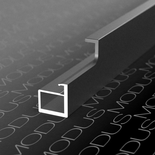 MF31 Профиль интегрированный 2,85м, Титан (А18) MODUS