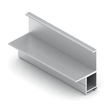 Профиль вертикальный NOVA16, Серебро матовое 5,4м (Aristo) NB0487.VP540.SLMAN.CJ