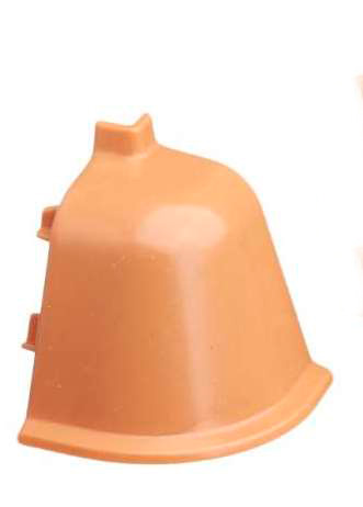 (ольха - 94127) Угол внешн. 90˚ к плинтусу №118 (Rehau)