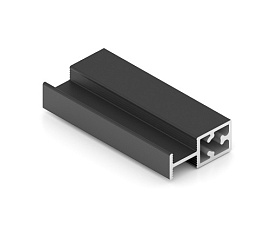 Рамка средняя плоская SLIM, Чёрный матовый 5,4м (Aristo) AV0700.VP540.BKSPC.CJ