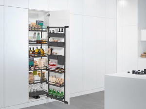 Тандем II - Юбокс №3 КОМПЛЕКТ 600 мм Н1700, 6 полок,Арена СТИЛЬ,1хЮбоксboxx,АНТРАЦИТ (2376639846)