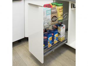 Диспенса Джуниор КОМПЛЕКТ 200 мм, h640 - 728 мм, Арена КЛАССИК 2 полки, цвет ТИТАН, (2606360102)