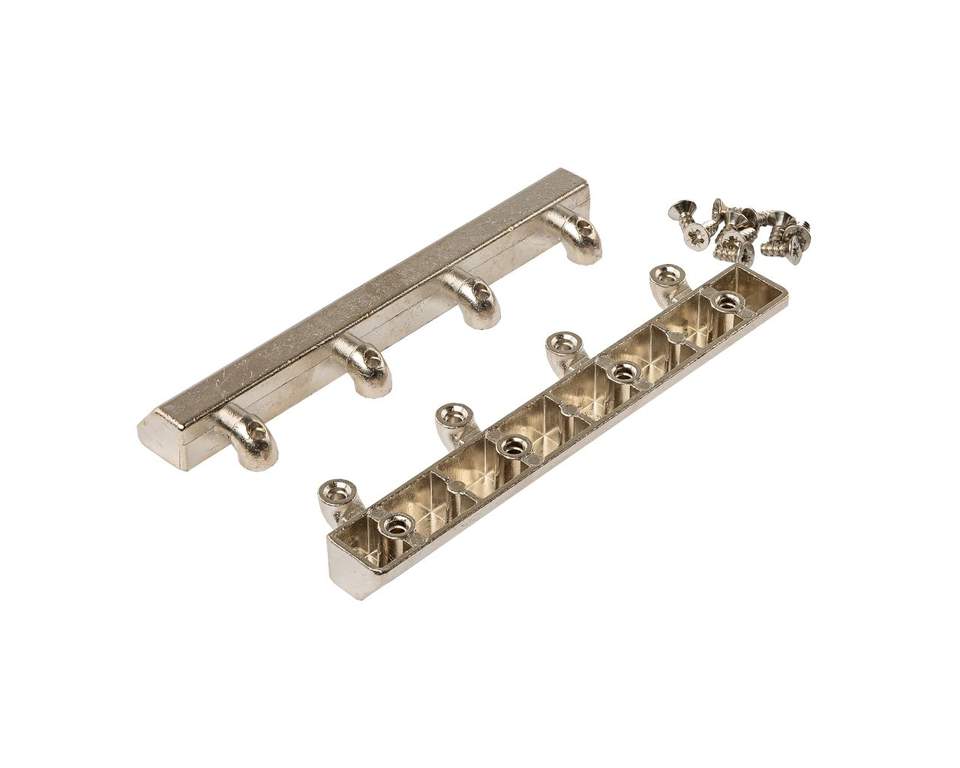 Крепление для фасада из узкой алюминиевой рамки для TOP STAY SF + 16 винтов, Никель арт.18689 DTC