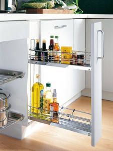 Бутылочница 150 мм 3D, Арена КЛАССИК, 1 шт, цвет ХРОМ, 1 уп. (2334600005)