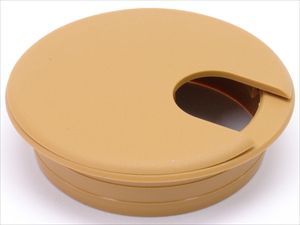 Заглушка компьютерная d=62,  №2 Бук (светлая ольха)