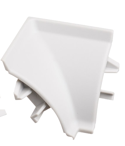 (серый - 98102) Угол внутр. 135˚ к плинтусу №118 (Rehau)