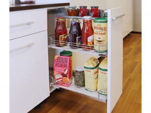 Комфорт 200 мм, КОМПЛЕКТ, левый, 2 полки, Арена КЛАССИК, цвет ТИТАН, (2377120102)