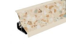 120-1216 Плинтус для столешниц 20х20х3,0 м Камешки (ф-ра 598, 33-3F)