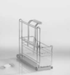 Контейнер "Портеро" д/хозпринадлежностей. с одной емкостью,160x468x395мм,  цвет ХРОМ (0051510005)