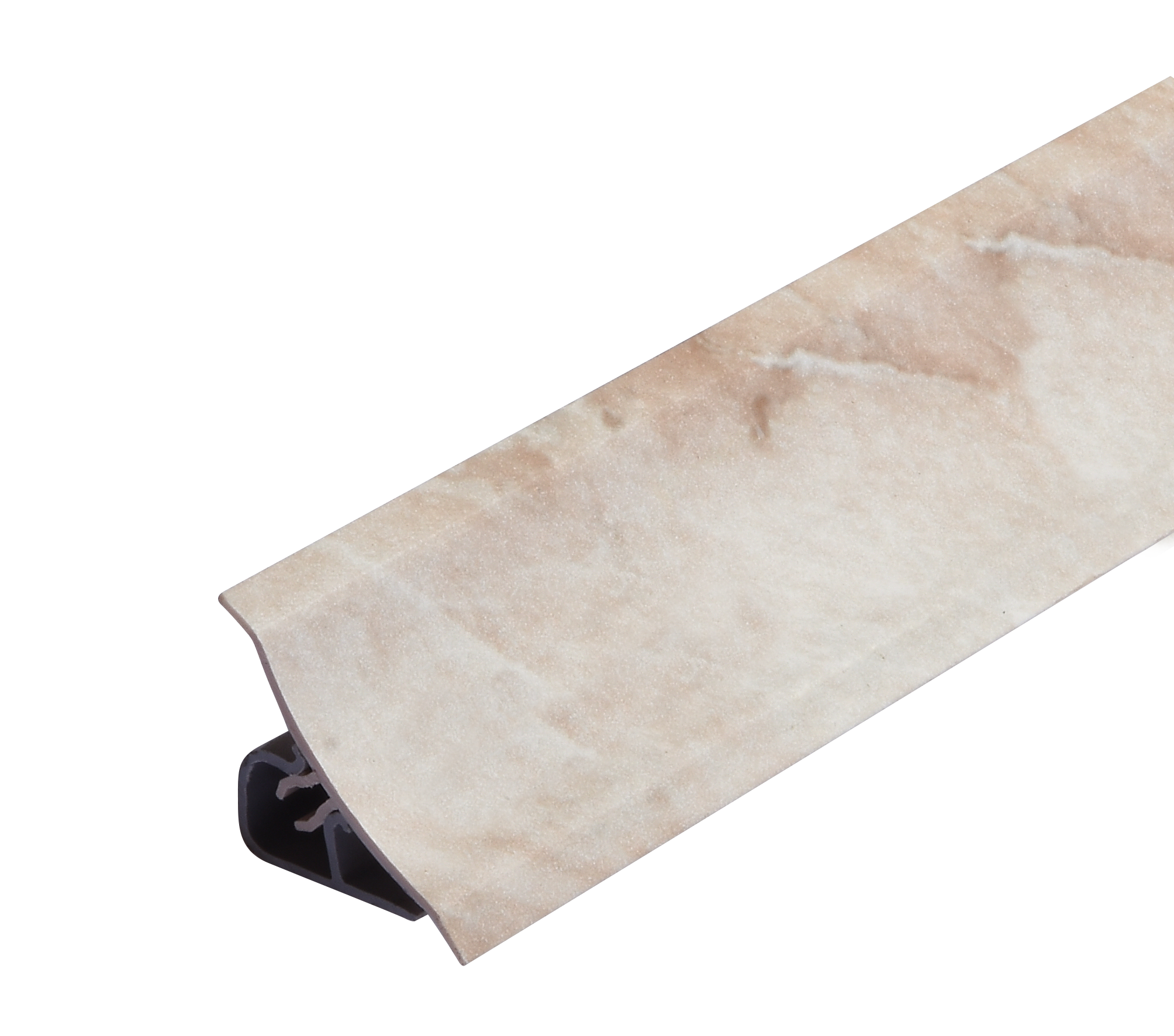 120-1226P Плинтус для столешниц 20х20х3,0 м Мрамор бежевый (ф-ра 120-1514, 33-075)