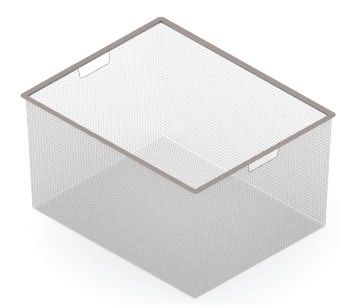 Корзина мелкосетчатая 285мм, 450х427, Металлик GSA0276 Aristo