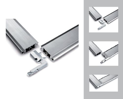 Slim 3524 Крепление к стене + угловой коннектор цв. черный 3524 1814 BLACK