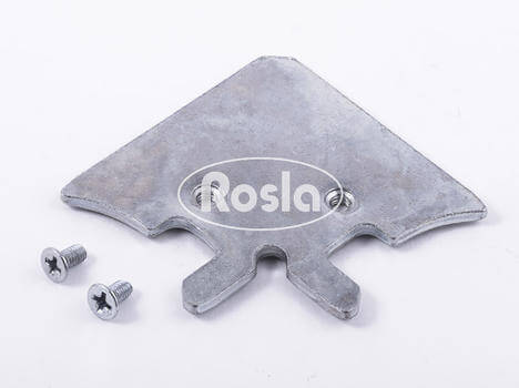 Угловой соединитель F3-03 стальной + винты (2 шт.), для профилей F1-10, F1-33 Росла