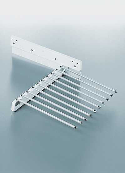 Держатель для брюк выдвижной, 465x505x100 мм, цвет: ХРОМ (0049900005)