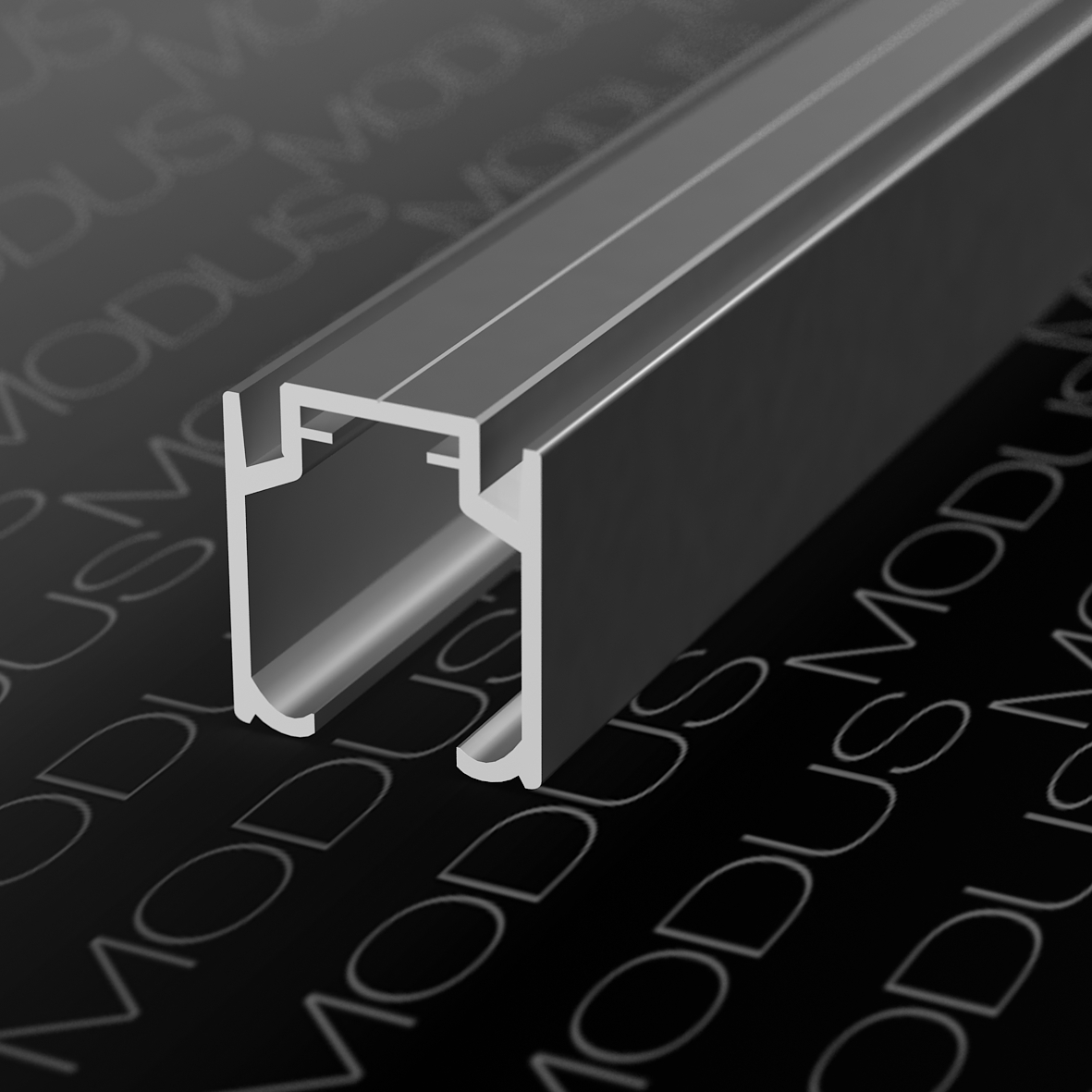 MS184 Направляющая для подвесной системы AIR SOFT 5,8м, Серебро матовое (А00) MODUS