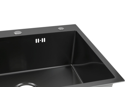 Мойка ARS 600*505 BLACK PVD NANO арт. 37705 ARONA