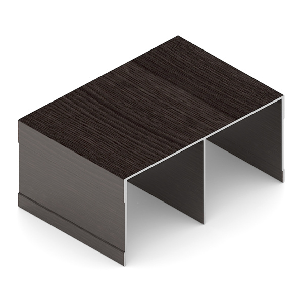 Направл. двухпол. верхняя ЭКО, Венге глянец 5,4м   (Aristo) AE0457.BP540.WGGPP.RA