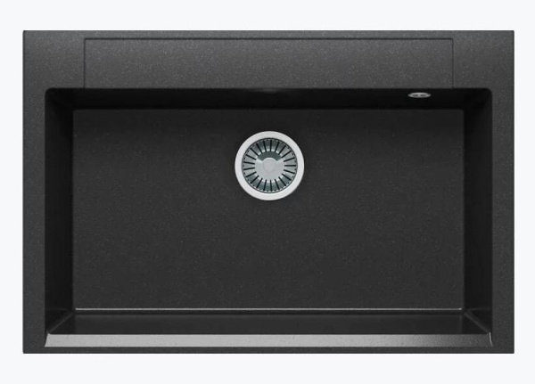 Мойка прямоугольная ARGO-760 (№16 Черный) арт. 575882 Polygran