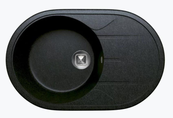 Мойка овальная Tolero Classic R-116 (Уголь) арт. 943698