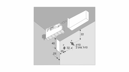 CH07/W (Навес для верхних баз (компл.)) (Boyard)