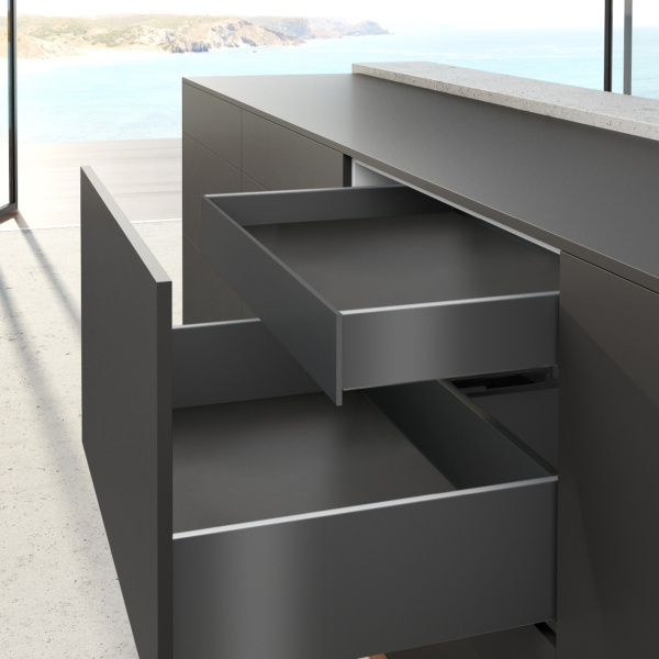 9255700 Передняя панель внутреннего ящика AvanTech YOU, H101, KD16, KB600, антрацит