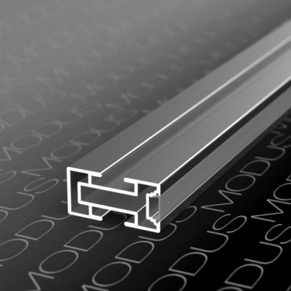 PA02 Профиль опорный 5.5 м, Серебро (А00) MODUS