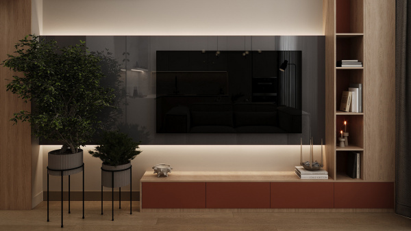 МДФ Egger PerfectSense Smart R005 GS Серый графитовый глянец (2800*1220*18 мм)